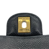 シャネル CHANEL マトラッセ25 A01112 ブラック GD金具 キャビアスキン レディース ショルダーバッグ