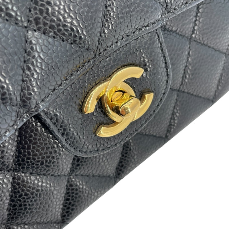 シャネル CHANEL マトラッセ25 A01112 ブラック GD金具 キャビアスキン レディース ショルダーバッグ