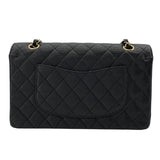 シャネル CHANEL マトラッセ25 A01112 17番台 ブラック GD金具 キャビアスキン レディース ショルダーバッグ