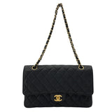 シャネル CHANEL マトラッセ25 A01112 17番台 ブラック GD金具 キャビアスキン レディース ショルダーバッグ