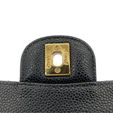 シャネル CHANEL マトラッセ25 A01112 17番台 ブラック GD金具 キャビアスキン レディース ショルダーバッグ