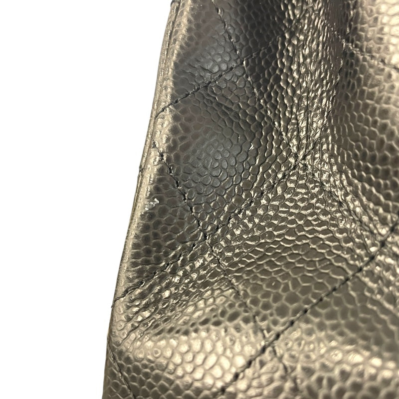 シャネル CHANEL マトラッセ25 A01112 ブラック GD金具 キャビアスキン レディース ショルダーバッグ