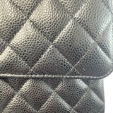 シャネル CHANEL マトラッセ25 A01112 ブラック GD金具 キャビアスキン レディース ショルダーバッグ