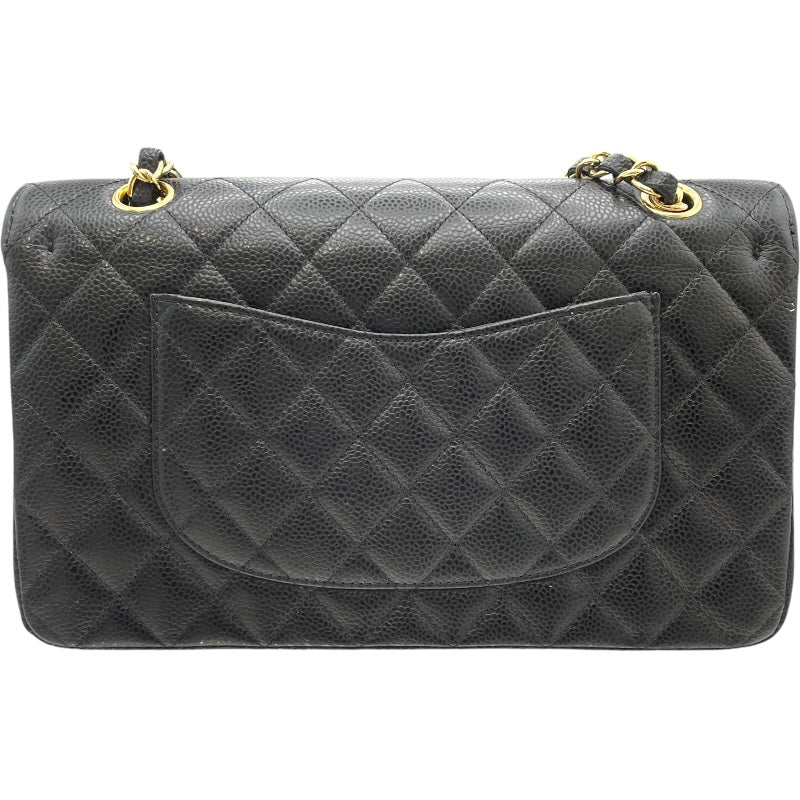 シャネル CHANEL マトラッセ25 A01112 ブラック GD金具 キャビアスキン レディース ショルダーバッグ