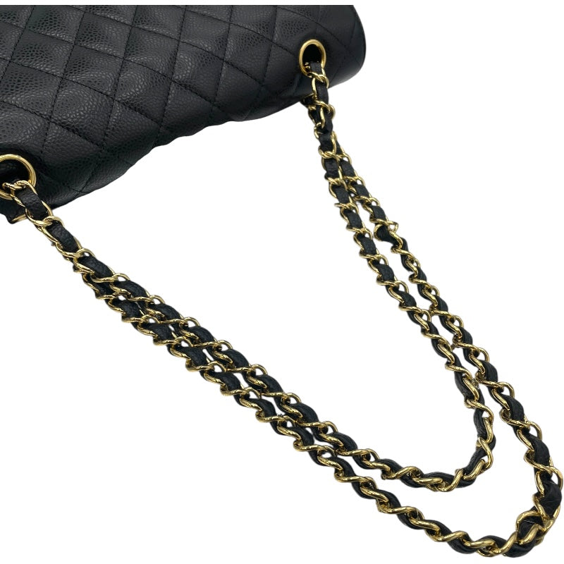 シャネル CHANEL マトラッセ25 A01112 ブラック GD金具 キャビアスキン レディース ショルダーバッグ