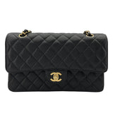 シャネル CHANEL マトラッセ25 A01112 24番台 ブラック GD金具 キャビアスキン レディース ショルダーバッグ