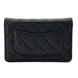 シャネル CHANEL マトラッセチェーンウォレット AP0250 ブラック GD金具 キャビアスキン レディース ウォレットチェーン