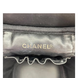 シャネル CHANEL ココマーク バニティバッグ A01998 6番台 ブラック GD金具 キャビアスキン レディース ハンドバッグ