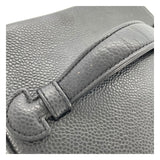 シャネル CHANEL ココマーク バニティバッグ A01998 6番台 ブラック GD金具 キャビアスキン レディース ハンドバッグ