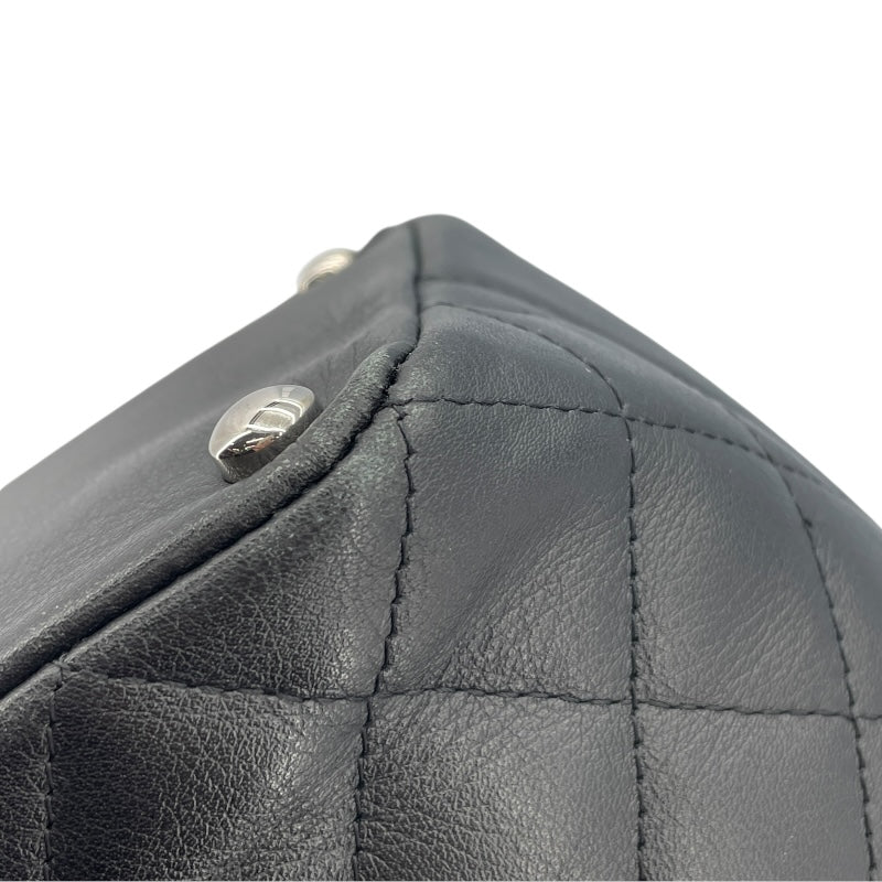 シャネル CHANEL カンボンライントートミディアム A25167 14番台 ブラック SV金具 カーフ レディース トートバッグ