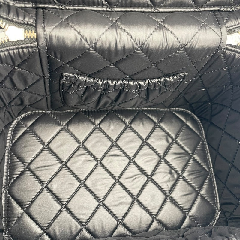 シャネル CHANEL ヴァニティポーチ ブラック GD金具 キャビアスキン レディース ハンドバッグ