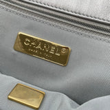 シャネル CHANEL CHANEL 19 バッグ AS1160 シルバー　GD・SV金具 ラム レディース ショルダーバッグ