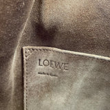 ロエベ LOEWE バルーンバッグ A710C31X30 カーキ×ブラウン キャンバス レザー レディース ショルダーバッグ