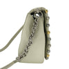 シャネル CHANEL チェーンショルダー ホワイト GDxSV金具 カーフ レディース ショルダーバッグ