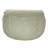 シャネル CHANEL チェーンショルダー ホワイト GDxSV金具 カーフ レディース ショルダーバッグ