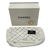 シャネル CHANEL チェーンショルダー ホワイト GDxSV金具 カーフ レディース ショルダーバッグ
