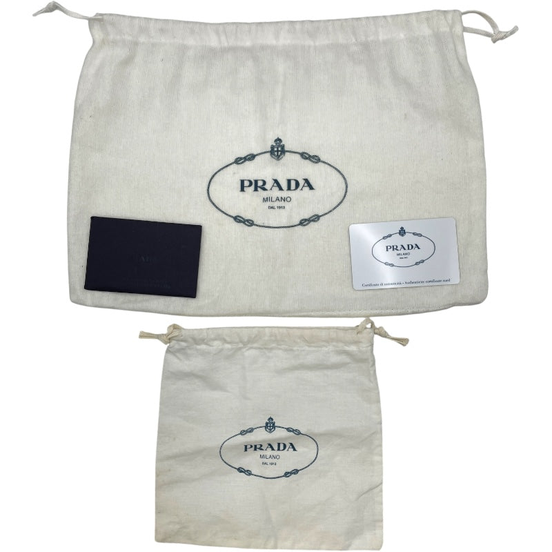 プラダ PRADA Re-Edition ショルダー 1BH204 ブラック ナイロン レディース ショルダーバッグ