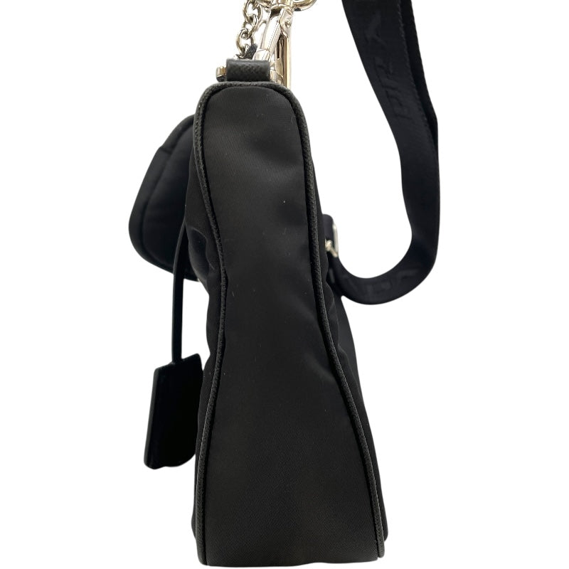 プラダ PRADA Re-Edition ショルダー 1BH204 ブラック ナイロン レディース ショルダーバッグ
