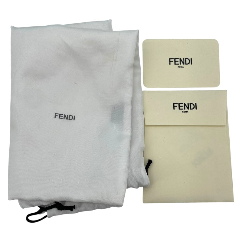 フェンディ FENDI キャナイ チェーンショルダー 8M0381 シルバー レザー/スタッズ レディース ショルダーバッグ