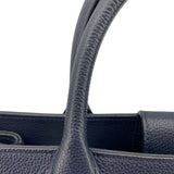 シャネル CHANEL ネオエクゼクティブトート A69930 23番台 ネイビー SV金具 キャビアスキン レディース トートバッグ