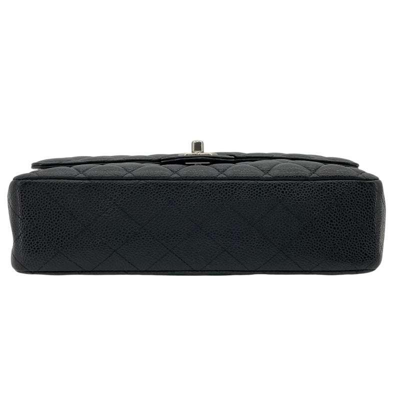 シャネル CHANEL マトラッセ25 A01112 25番台 ブラック SV金具 キャビアスキン レディース ショルダーバッグ