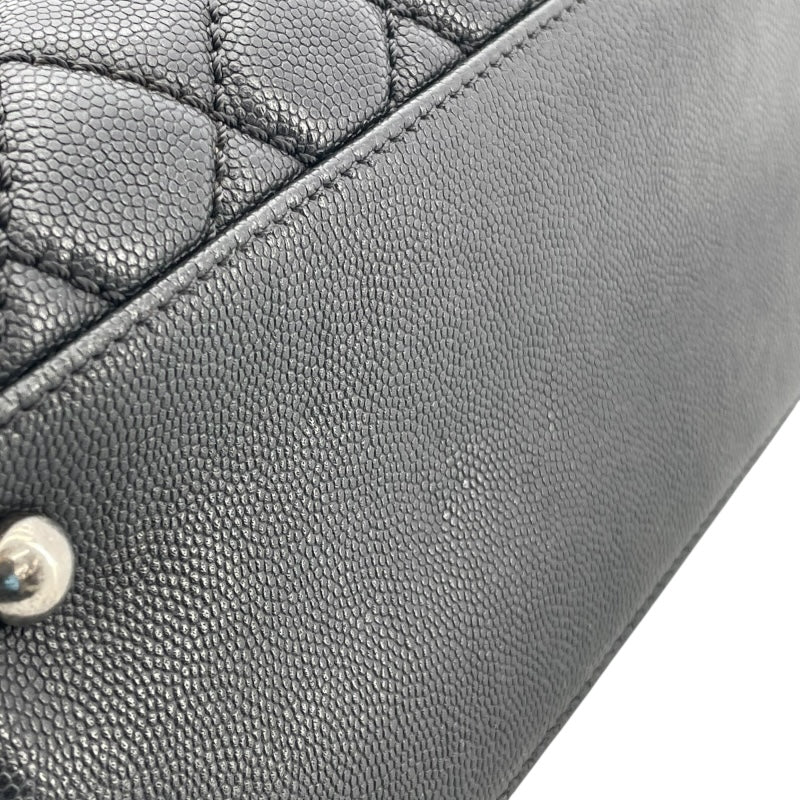 シャネル CHANEL ココハンドル29 A92991 ブラック SV金具 キャビアスキン・パイソン レディース ショルダーバッグ