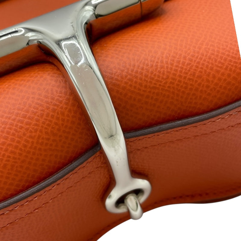 エルメス HERMES デッラカヴァッレリア ミニ U刻 テールバテューGD金具 エプソン レディース ショルダーバッグ