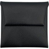 エルメス HERMES バスティア ヴェルソ Y刻 ブラック/ヴェールグリス SV金具 エプソン ユニセックス コインケース