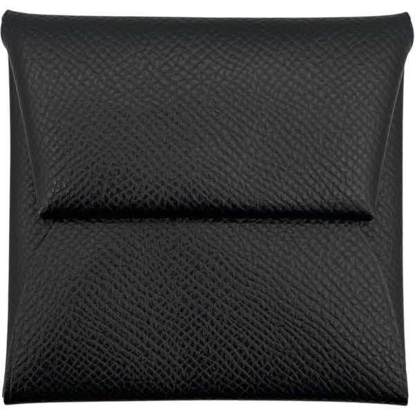 エルメス HERMES バスティア ヴェルソ Y刻 ブラック/ヴェールグリス SV金具 エプソン ユニセックス コインケース