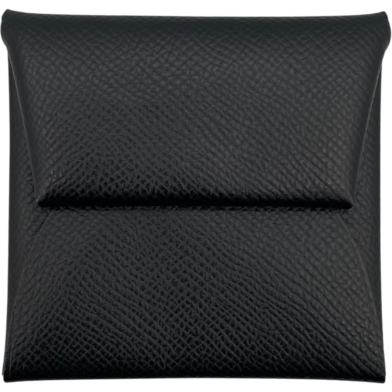エルメス HERMES バスティア ヴェルソ Y刻 ブラック/ヴェールグリス SV金具 エプソン ユニセックス コインケース