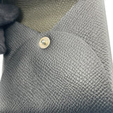 エルメス HERMES バスティア ヴェルソ Y刻 ブラック/ヴェールグリス SV金具 エプソン ユニセックス コインケース
