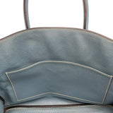 エルメス HERMES バーキン35 □N刻印　(2010年製) ブルージーン　ゴールド金具 トゴ レディース ハンドバッグ