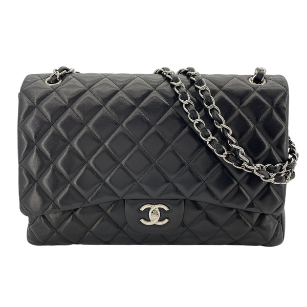 シャネル CHANEL マトラッセ34 A01094 13番台 ブラック SV金具 ラムスキン レディース ショルダーバッグ