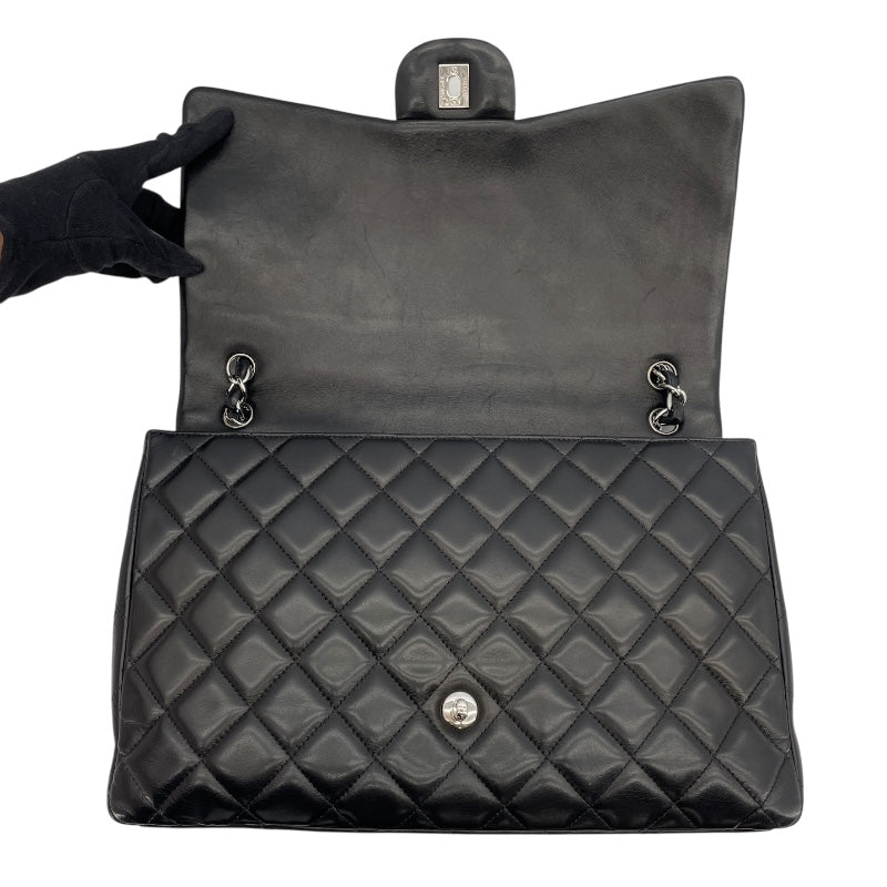 シャネル CHANEL マトラッセ34 A01094 13番台 ブラック SV金具 ラムスキン レディース ショルダーバッグ