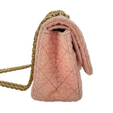 シャネル CHANEL 2.55 フラップバッグ A37586 23番台 ピンク GD金具 ツイード レディース ショルダーバッグ