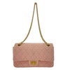 シャネル CHANEL 2.55 フラップバッグ A37586 23番台 ピンク GD金具 ツイード レディース ショルダーバッグ