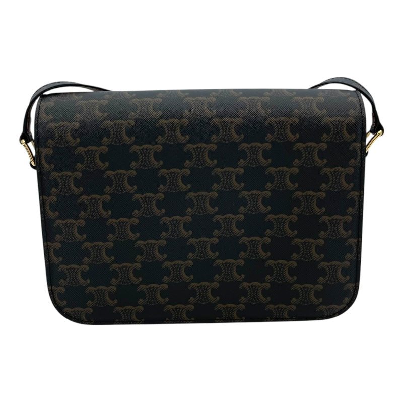 セリーヌ CELINE トリオンフ ショルダー ダークブラウン トリオンフ