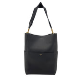 セリーヌ CELINE サングル バケット ミディアム 189593A ブラック GD金具 レザー ユニセックス ショルダーバッグ