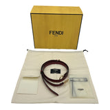 フェンディ FENDI ミニピーカブー セレリア 8BN244 ブラウン レザー レディース ハンドバッグ