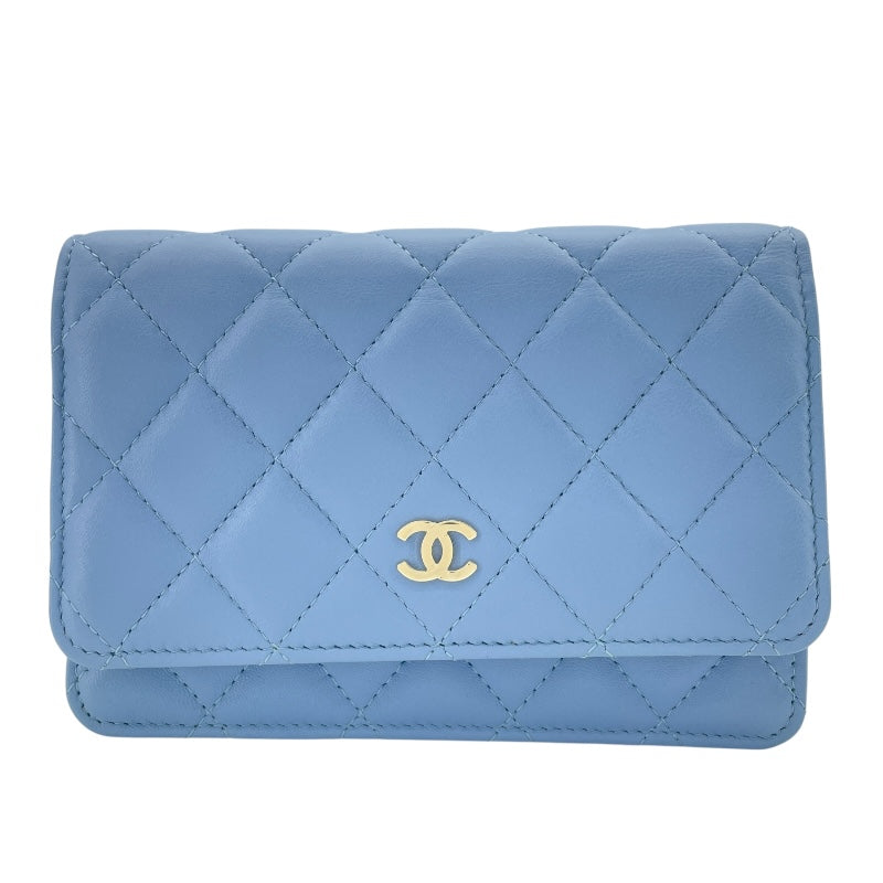 シャネル CHANEL マトラッセチェーンウォレット AP0250 30番台 ライト