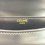 セリーヌ CELINE トリオンフ チェーン ブザス クレア ブラック GD金具 シャイニーカーフ レディース ショルダーバッグ