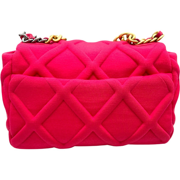 シャネル CHANEL CHANEL 19 バッグ AS1160 ピンク GD・SV金具 ジャージー レディース ショルダーバッグ