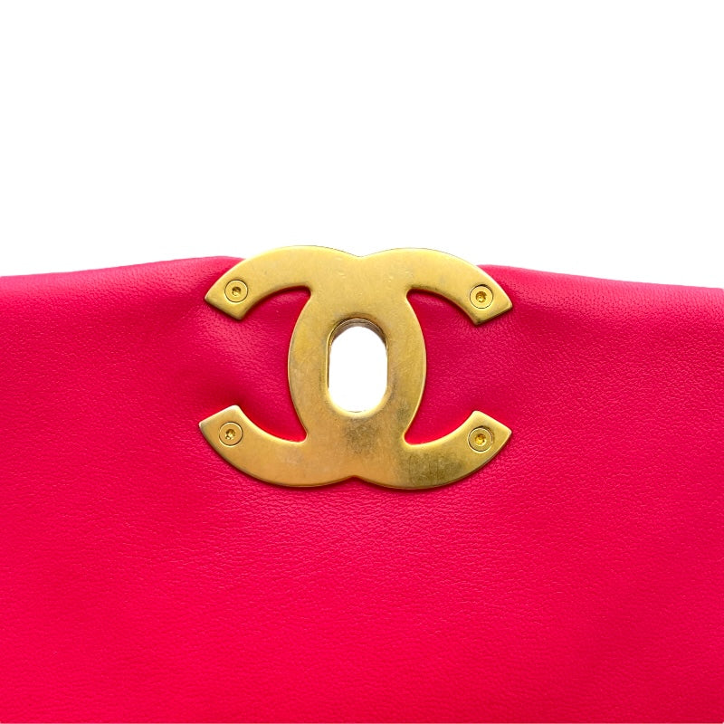 シャネル CHANEL CHANEL 19 バッグ AS1160 ピンク GD・SV金具 ジャージー レディース ショルダーバッグ