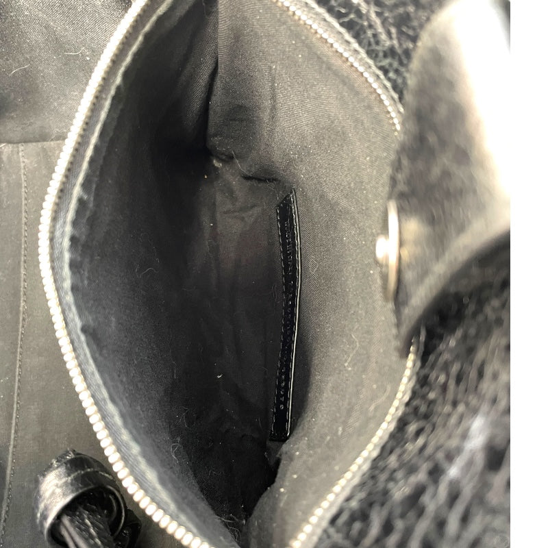 バレンシアガ BALENCIAGA ネオクラシック ミディアム 702499 ブラック レザー レディース ショルダーバッグ