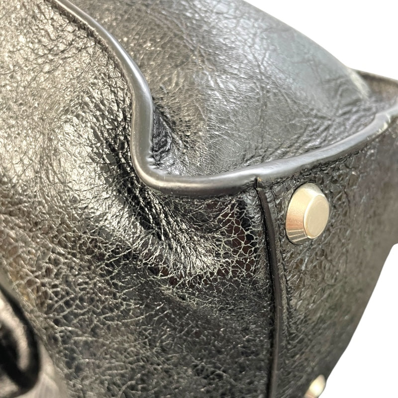 バレンシアガ BALENCIAGA ネオクラシック ミディアム 702499 ブラック レザー レディース ショルダーバッグ