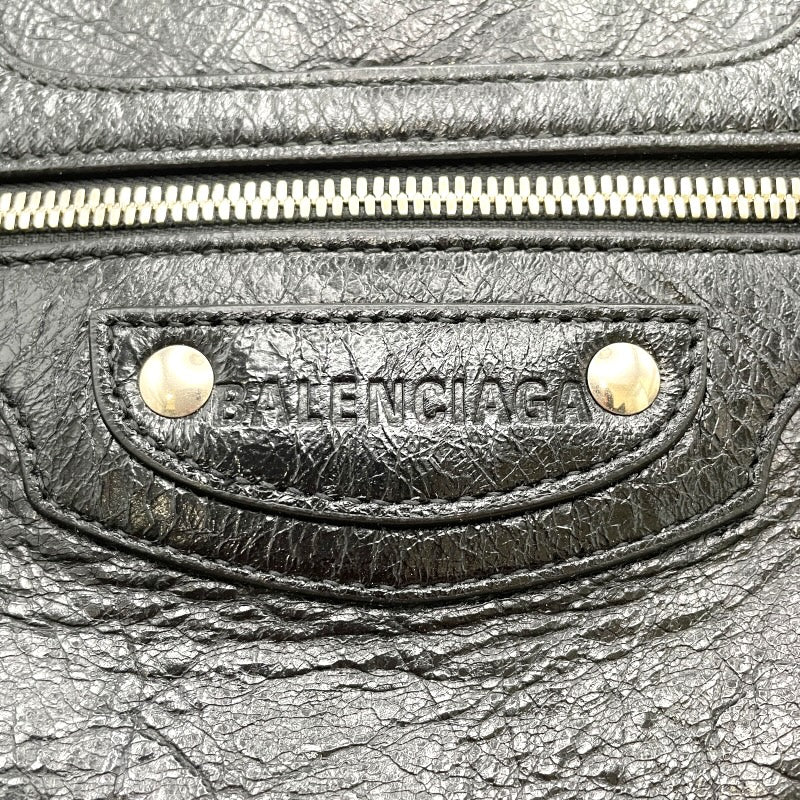 バレンシアガ BALENCIAGA ネオクラシック ミディアム 702499 ブラック レザー レディース ショルダーバッグ