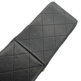 シャネル CHANEL マトラッセ30 A58600 19番台 ブラック シルバー金具 キャビアスキン レディース ショルダーバッグ