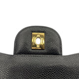 シャネル CHANEL マトラッセ30 A58600 19番台 ブラック シルバー金具 キャビアスキン レディース ショルダーバッグ