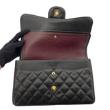 シャネル CHANEL マトラッセ30 A58600 19番台 ブラック シルバー金具 キャビアスキン レディース ショルダーバッグ