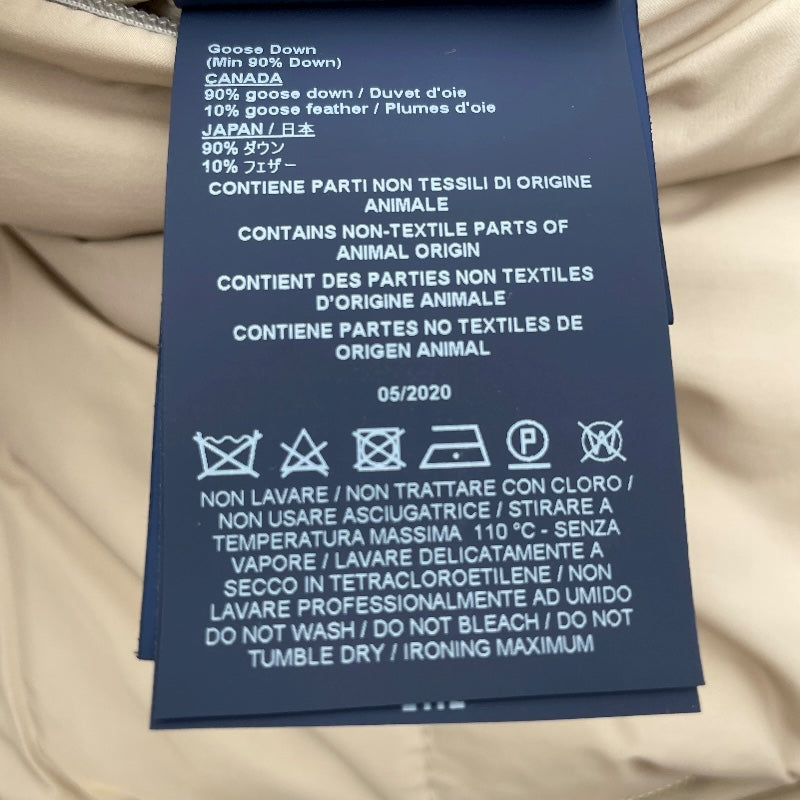 ヘルノ HERNO ウール切替ダウンコート PI0848D ベージュ ウール レディース ダウンジャケット